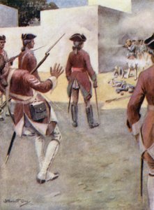 An Irish Deserter Fired at Clive